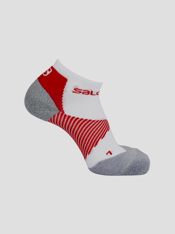 Ponožky Salomon SPEED SUPPORT White/Matador Barevná