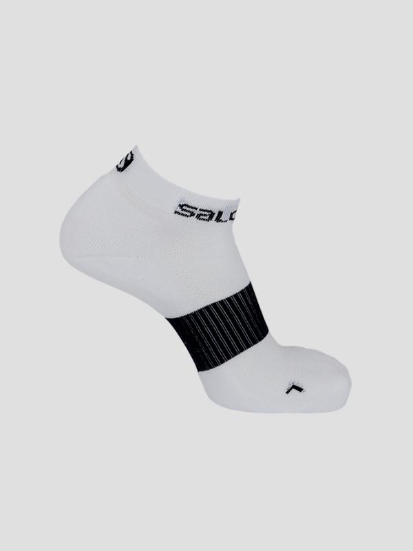 Ponožky Salomon SENSE 2-PACK LIME PUNCH./WHITE Bílá