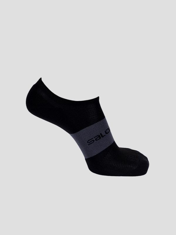 Ponožky Salomon SONIC 2-PACK BLACK/WHITE Černá