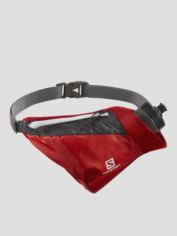 Pásek Salomon HYDRO 45 COMPACT BELT SET BRIGHT RED/BK Červená