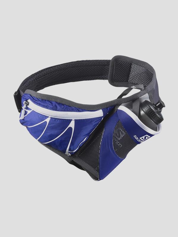 Pásek Salomon SENSIBELT Surf The Web/White Modrá