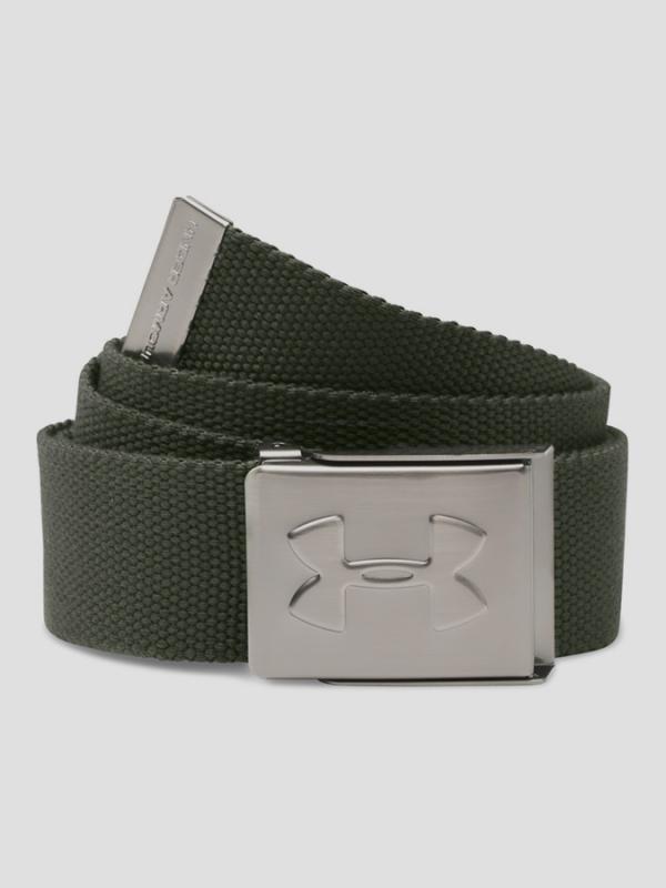 Pásek Under Armour Webbing Belt Zelená