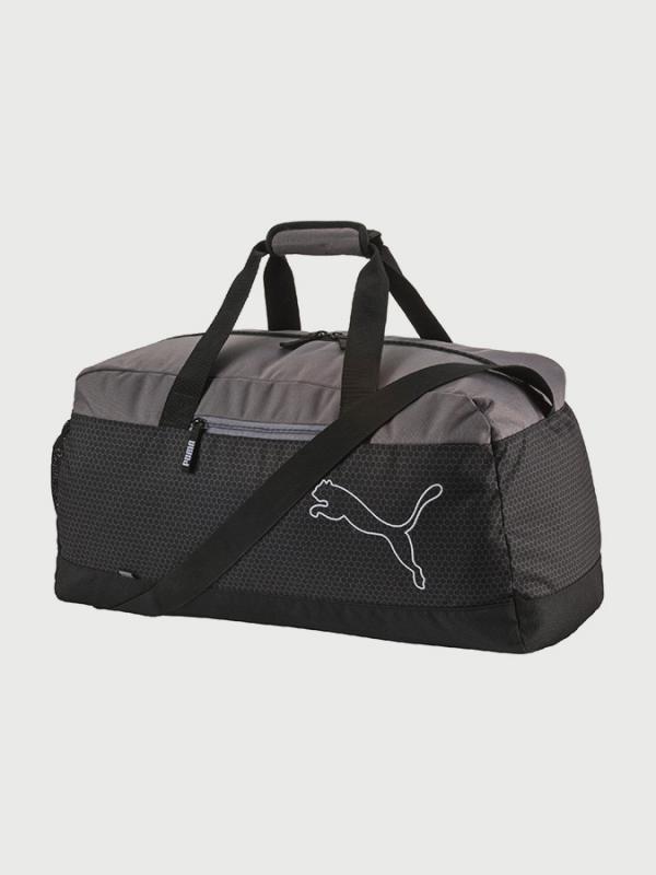 Taška Puma Echo Sports Bag Black-Quiet Sh Černá