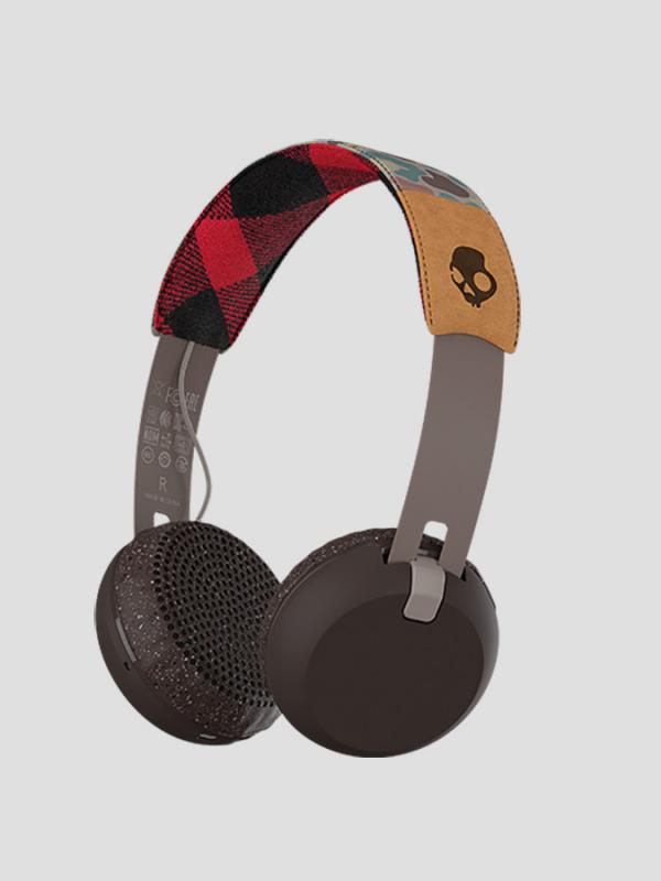 Sluchátka Skullcandy GRIND WIRELESS TAN CAMO BROWN Barevná