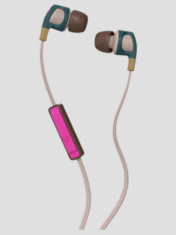 Sluchátka Skullcandy SMOKIN BUD 2 IN-EAR W/MIC 1 PINK/MUSTARD/PINK Barevná