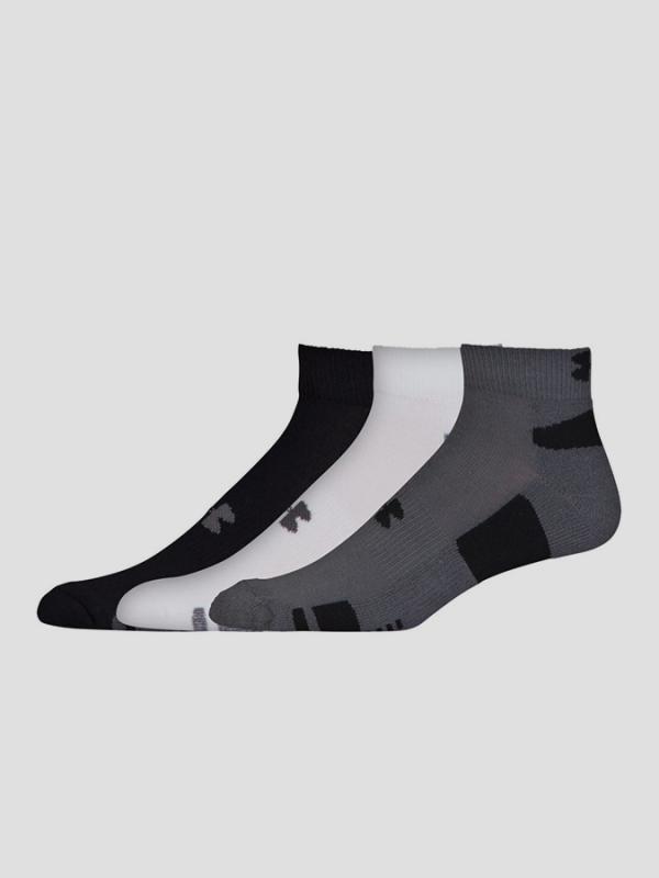 Ponožky Under Armour HeatGear 3 Pack Lo Cut Barevná