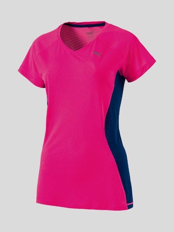 Tričko Puma Core-Run S S Tee W Růžová