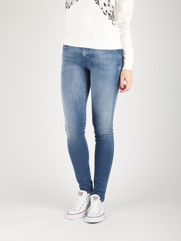 Džíny Diesel SKINZEE L.32 PANTALONI Modrá
