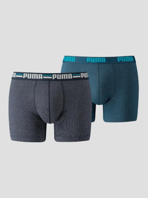 Boxerky Puma STRIPED 0103 2P blue Barevná