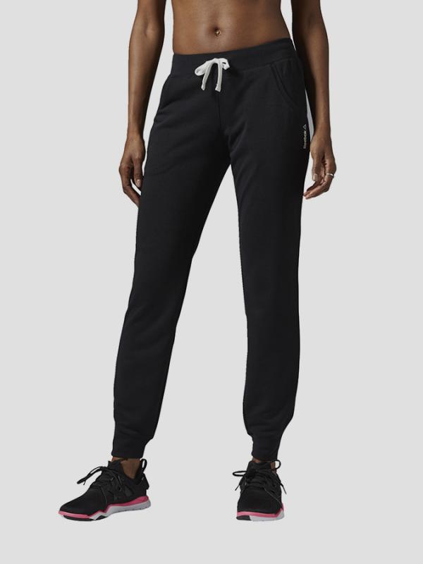 Tepláky Reebok EL FT C PNT BLACK Černá