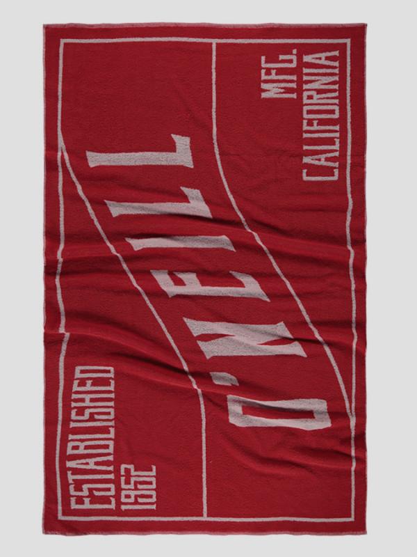 Ručník O´Neill BM  TOWEL Červená