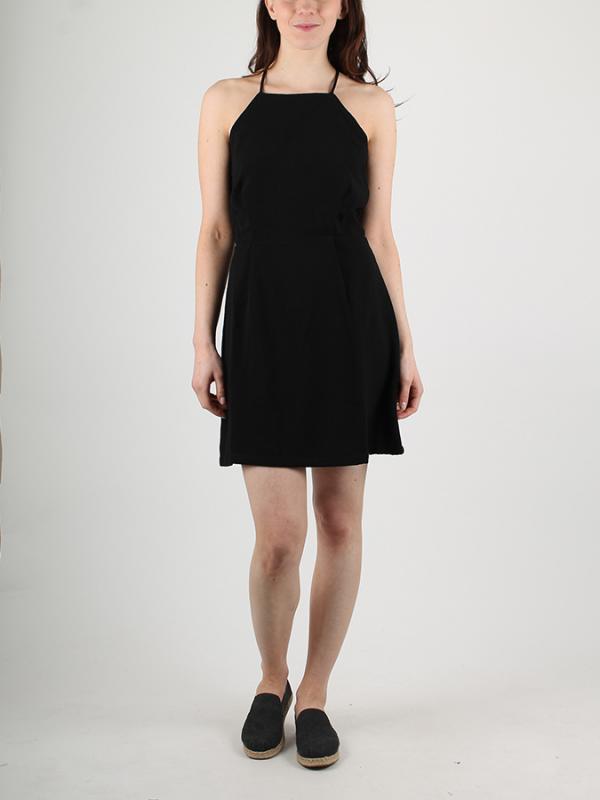 Šaty Superdry SASHA LACE DRESS Černá