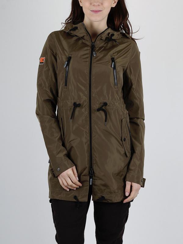 Bunda Superdry SPORTS MAC Hnědá