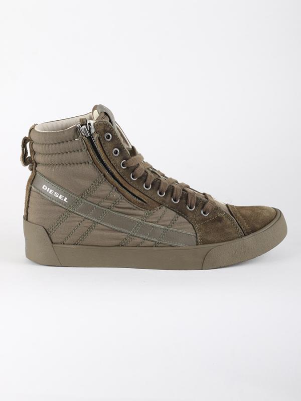 Boty Diesel D-STRING PLUS - sneaker mid Hnědá