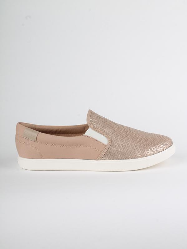 Boty Crocs CitiLane Sequin Slip-on W Béžová