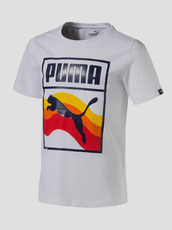 Tričko Puma Summer Brand Tee Puma Whi Bílá