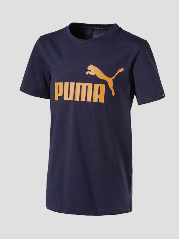 Tričko Puma ESS No.1 Tee Peacoat Modrá