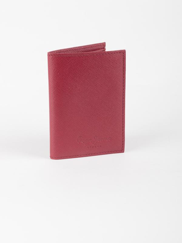 Peněženka Pepe Jeans BURGUNDI BIFOLD WALLET Červená