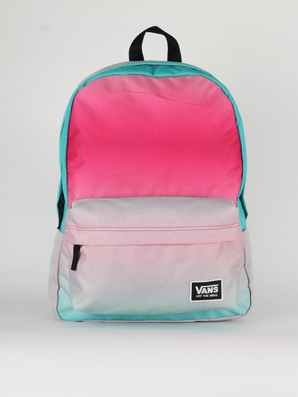 Batoh Vans Wm Realm Classic Bac Geranium Pink G Barevná