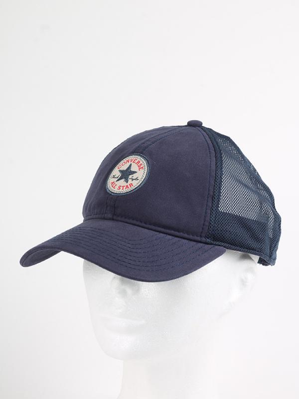 Kšiltovka Converse CORE WASHED TRUCKER Modrá
