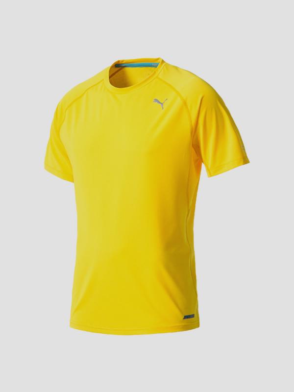 Tričko Puma PWRCOOL Speed S S Tee ULTRA YELLOW Žlutá