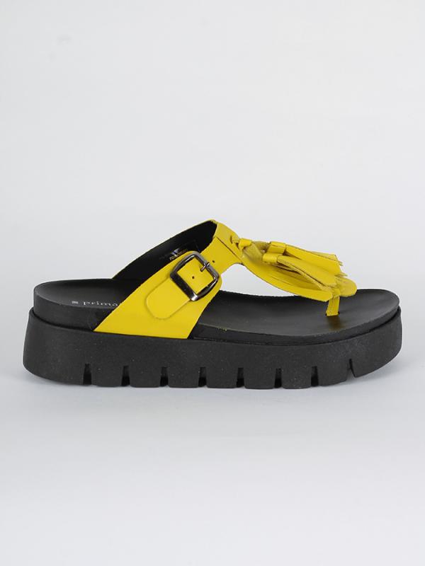 Žabky Primadonna CALZATURA BIRKENSTOCK PELLE GIAL Černá