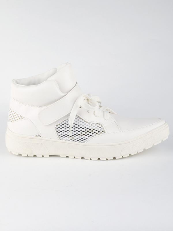 Boty Primadonna CALZATURA SNEAKERS ECO-PELLE BIAN Bílá