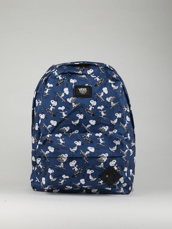 Batoh Vans Mn Old Skool Ii Back True Navy Peanuts Modrá