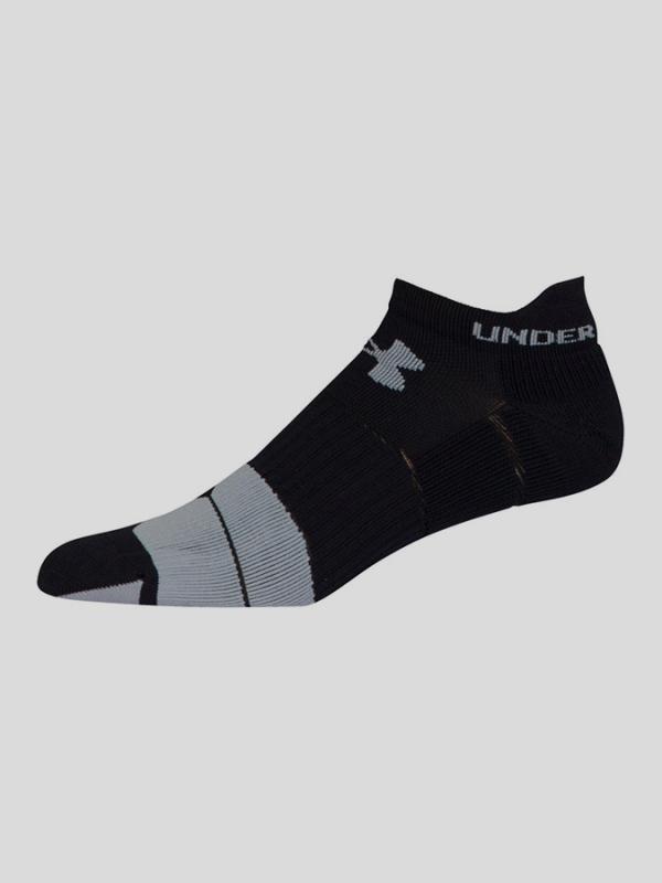 Ponožky Under Armour Run Cushion No Show Černá
