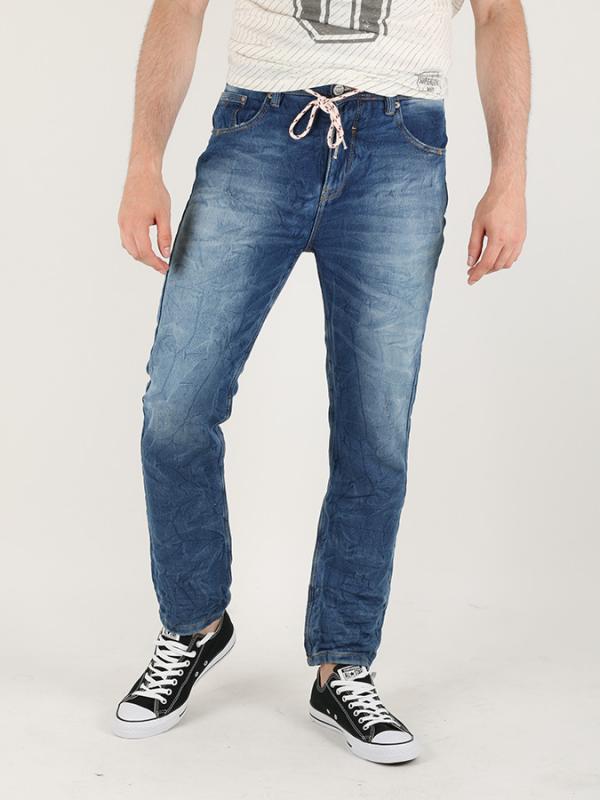 Džíny Alcott KNIT DENIM 5 POCKETS Modrá