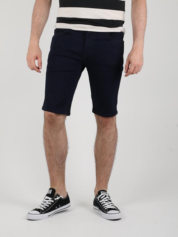 Kraťasy LEVI'S L8 SLIM STRAIGHT SHORT INDIGO SUPER STR Barevná