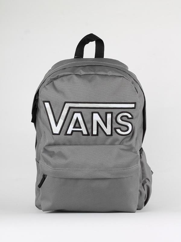 Batoh Vans WM REALM FLYING V BA PEWTER GREY Šedá