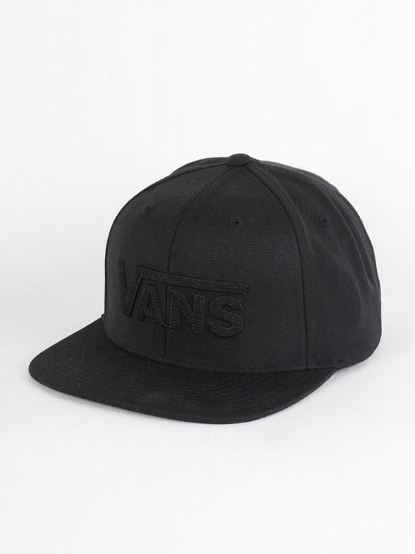 Kšiltovka Vans MN DROP V II SNAPBAC Black/Black Černá
