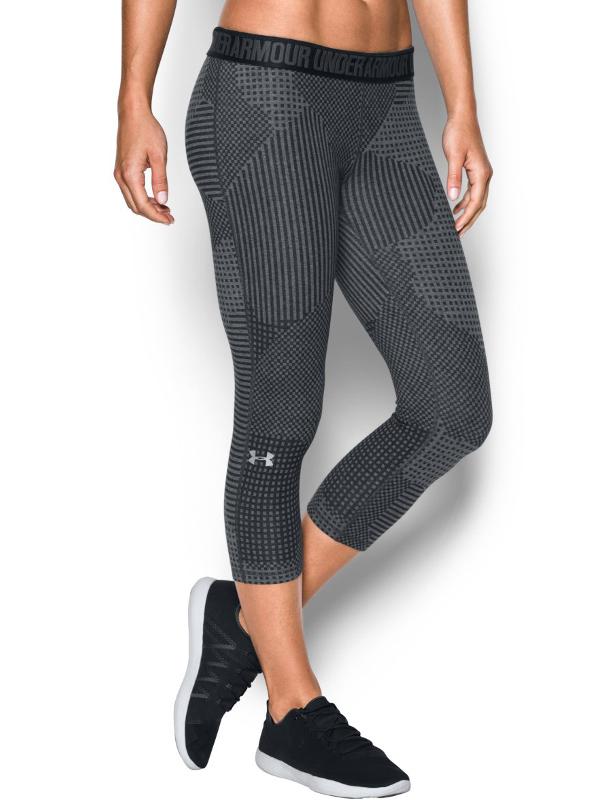 Legíny Under Armour Favorite Capri - Printed Černá