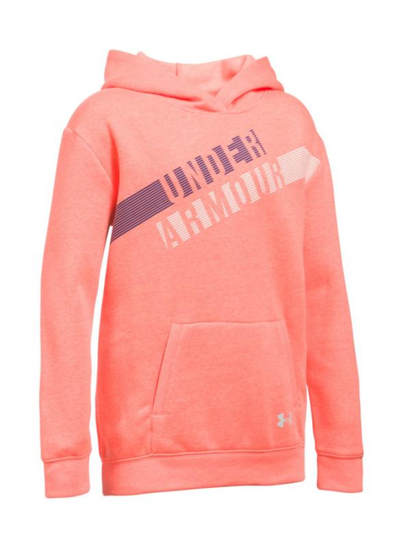 Mikina Under Armour Favorite Fleece Hoody Oranžová