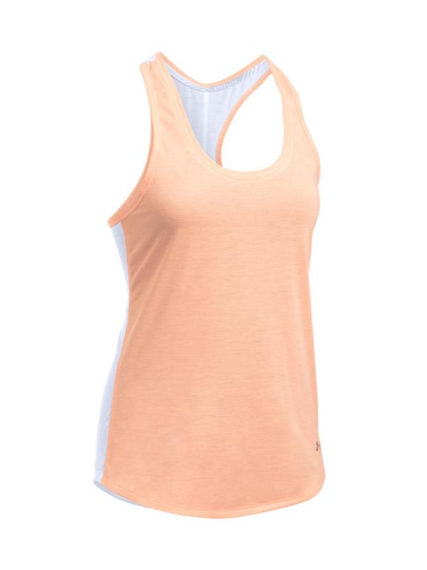 Tílko Under Armour Threadborne Streaker Mesh Tank Bílá