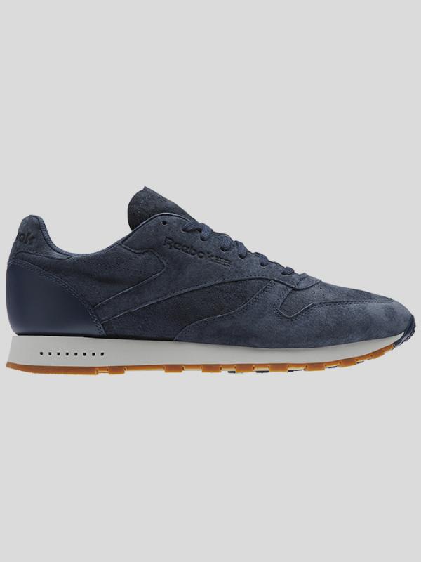 Boty Reebok Classic CL LEATHER SG Modrá