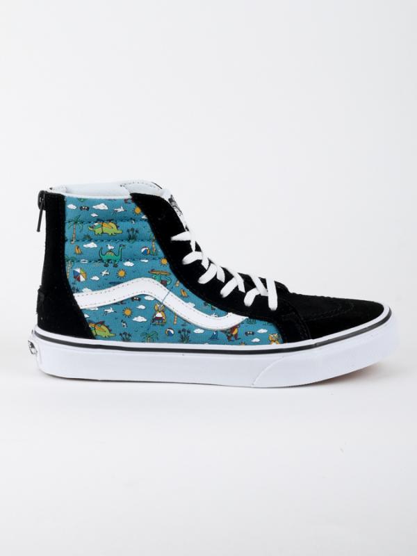 Boty Vans UY SK8-HI ZIP (DINO PARTY) Barevná