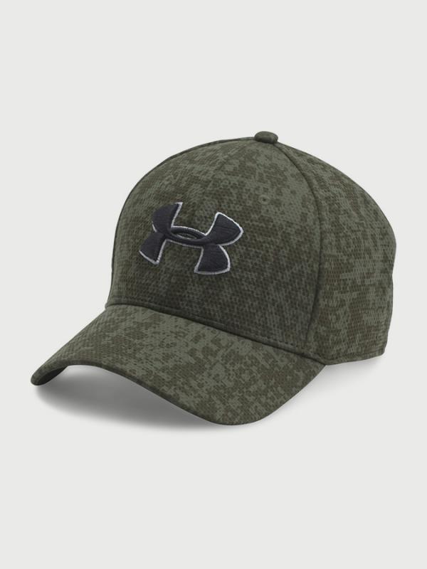 Kšiltovka Under Armour Men's Print Blitzing Cap Zelená
