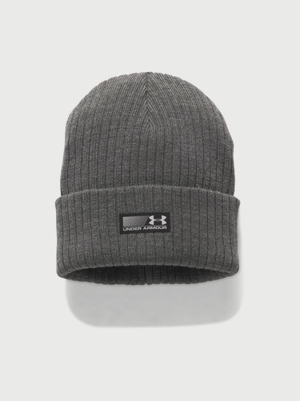 Čepice Under Armour Men's Truck Stop Beanie Šedá