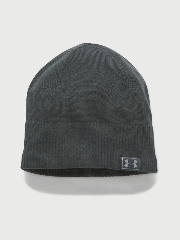 Čepice Under Armour Men's Reactor Knit Beanie Šedá