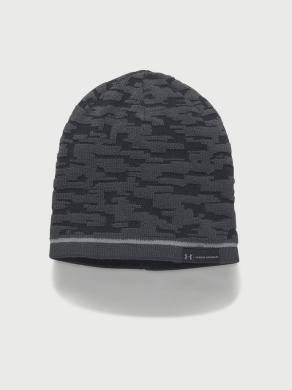 Čepice Under Armour Men's Rev Graphic Beanie Černá