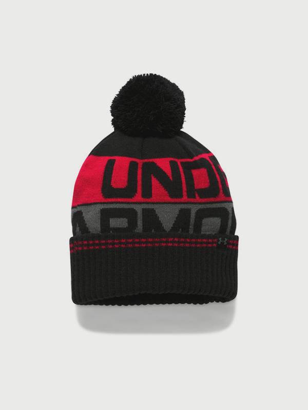 Čepice Under Armour Men's Retro Pom Beanie 2.0 Černá