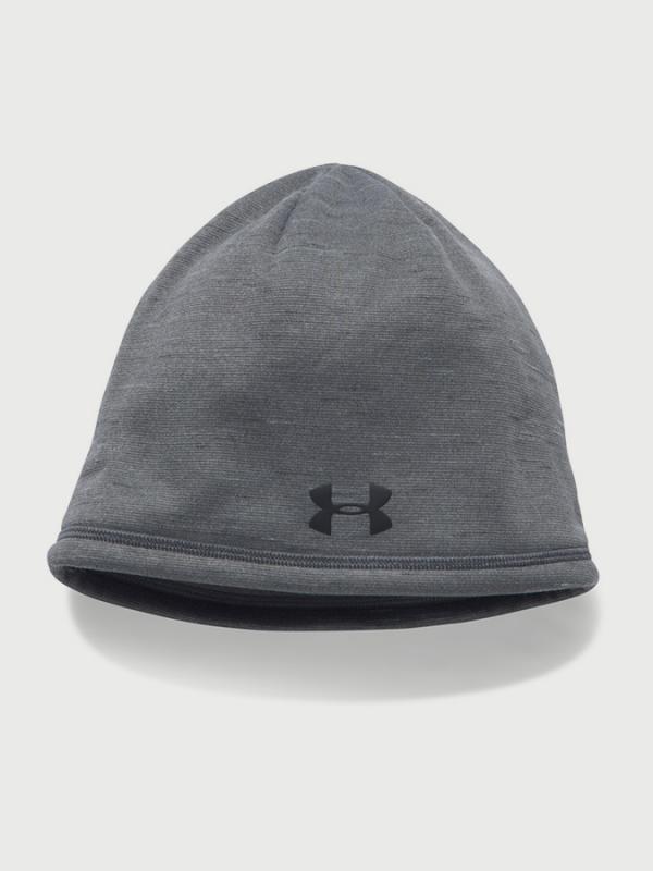 Čepice Under Armour Mens Reactor Elements Beanie Šedá