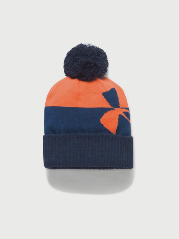 Čepice Under Armour Boy's Pom Beanie Upd Oranžová
