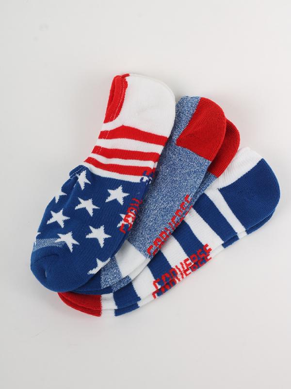 Ponožky Converse 3 Pack Men’s Fashion Bars and stars Barevná