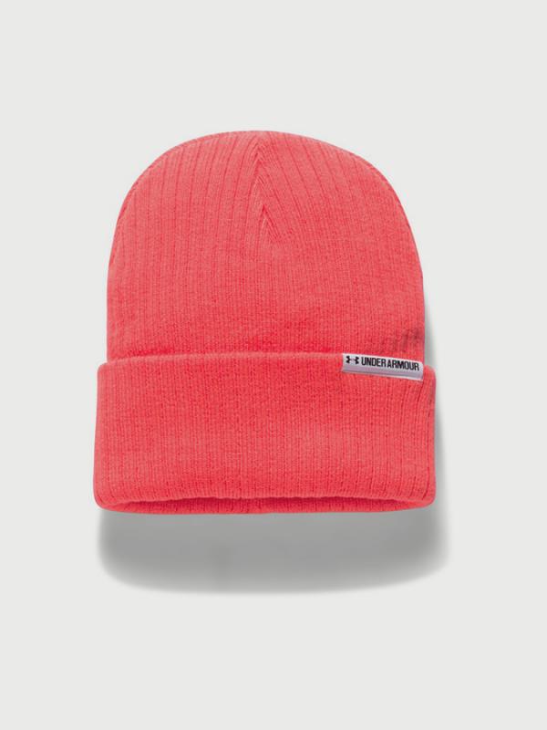 Čepice Under Armour Boyfriend Cuff Beanie Červená
