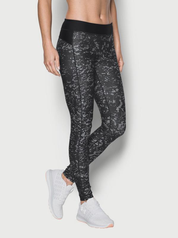 Kompresní legíny Under Armour HG Printed Legging Černá