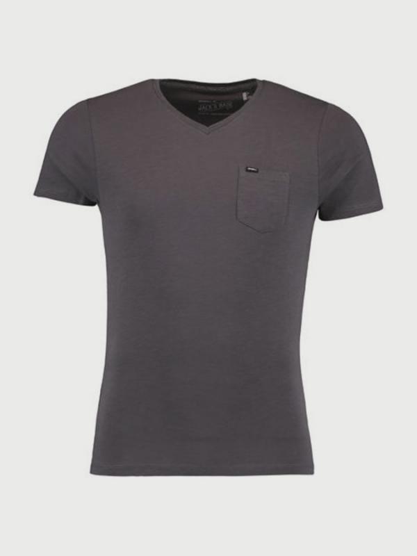 Tričko O´Neill Lm Jack'S Base V-Neck T-Shirt Šedá