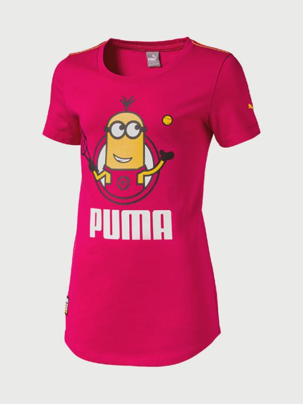 Tričko Puma Minions Tee Love Potion Růžová